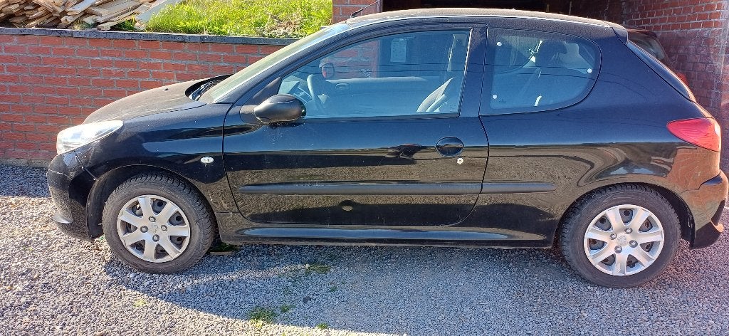 peugeot 206+, Autos, Achat, Boîte manuelle, Noir, 5 places
