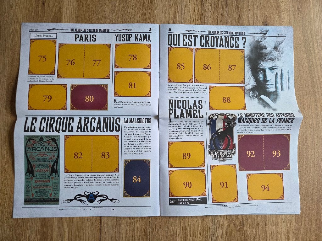 Album Panini vide Harry potter, Verzamelen, Ophalen of Verzenden, Zo goed als nieuw, Boek of Poster