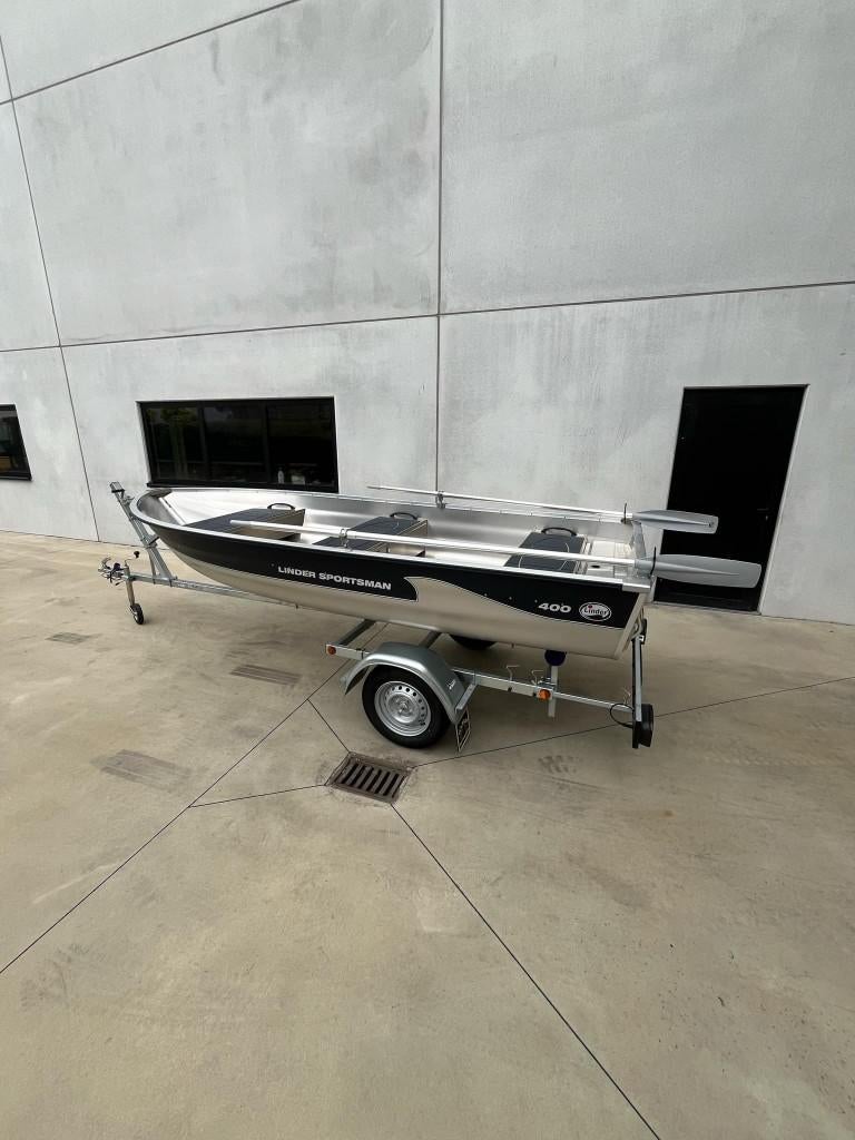 Linder Sportsman 400, Watersport en Boten, Ophalen, Tot 10 pk, Nieuw, Aluminium