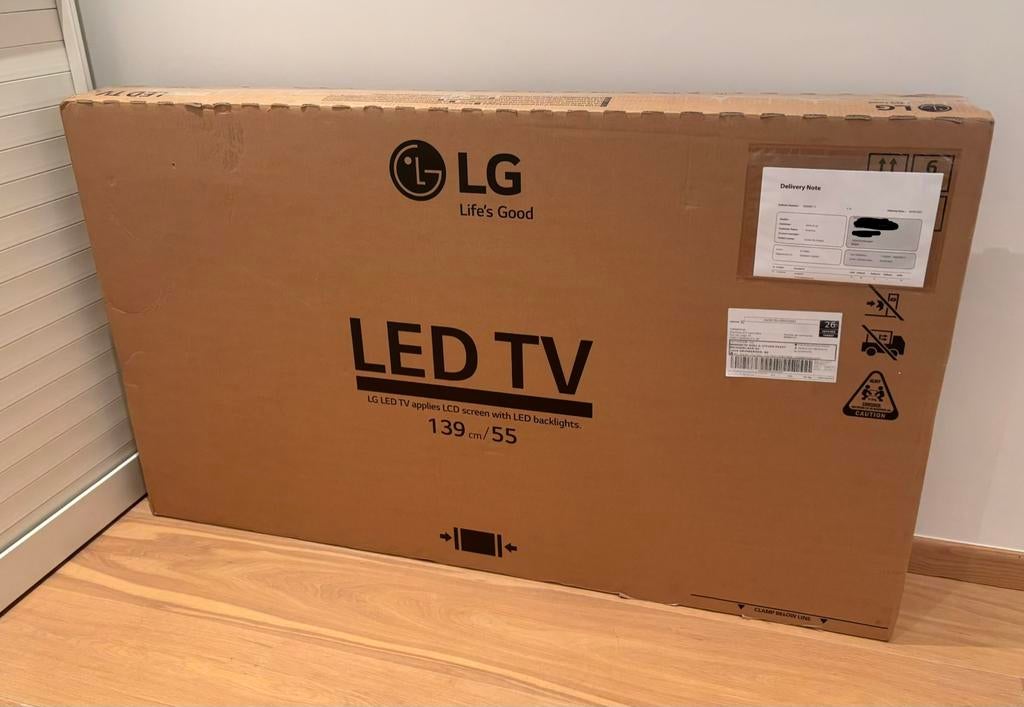 LG Smart TV 55 inch 4K UHD (139 cm) - Originele doos, Audio, Tv en Foto, Televisies, Nieuw, Ophalen of Verzenden, 4k (UHD), LG