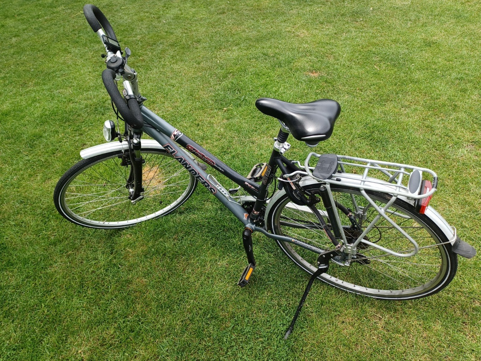 Damesfiets in goede staat, Enlèvement