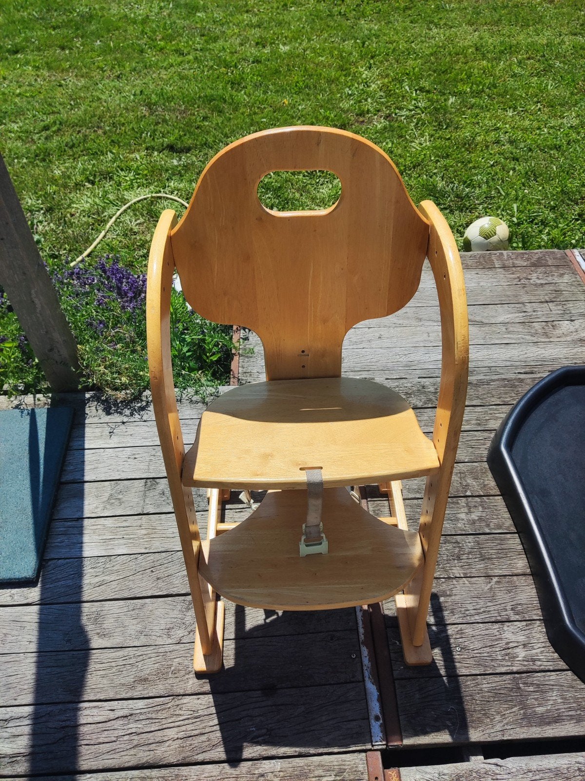 Trip trap houten kinderstoel, Kinderen en Baby's, Ophalen, Gebruikt, Stoel(en)
