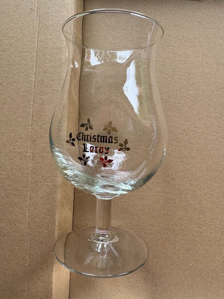 Christmas Leroy, Ophalen of Verzenden, Zo goed als nieuw, Glas of Glazen, Overige merken