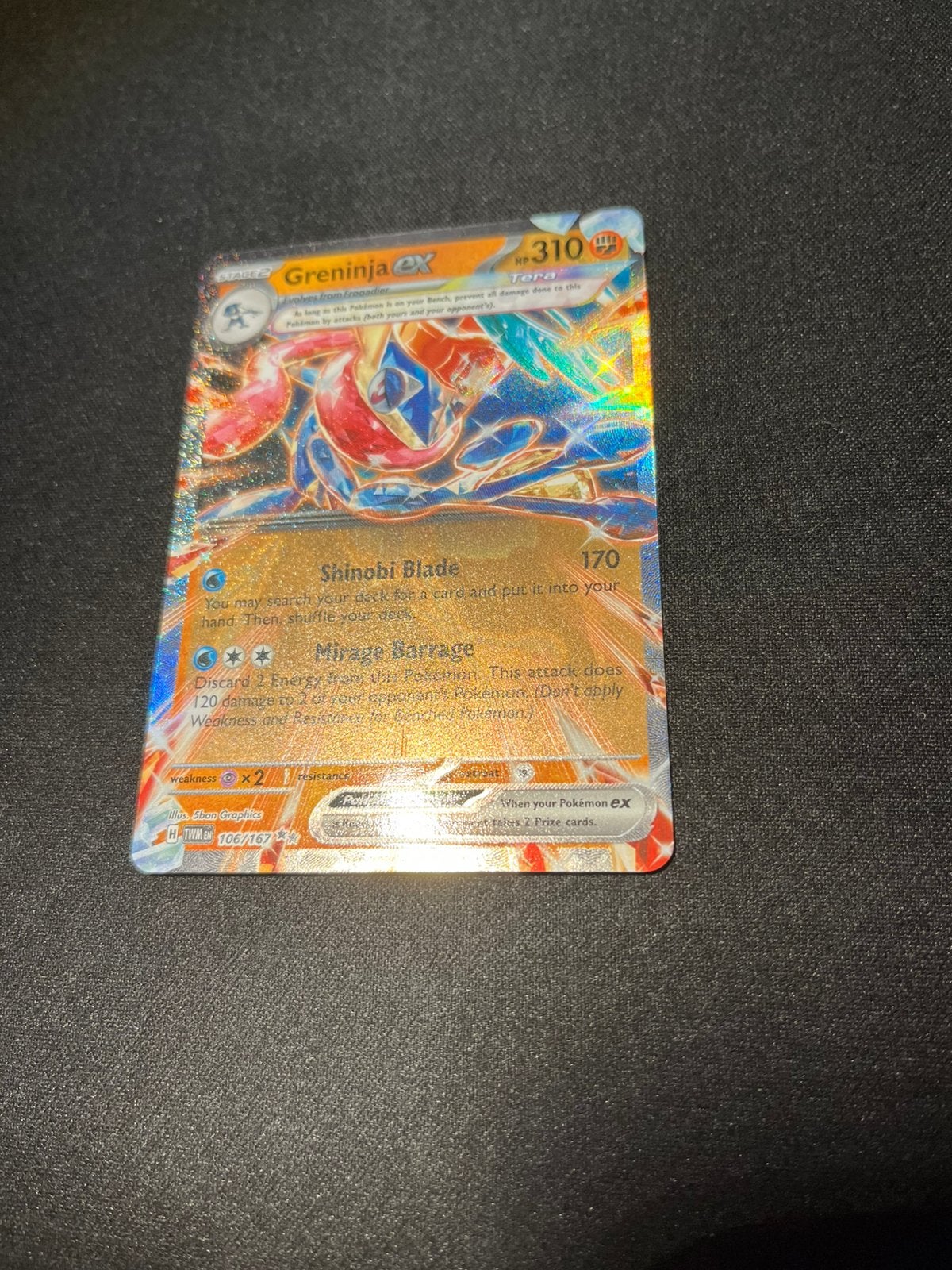 Greninja 106 | NM|., Hobby & Loisirs créatifs, Jeux de cartes à collectionner | Pokémon, Comme neuf, Enlèvement