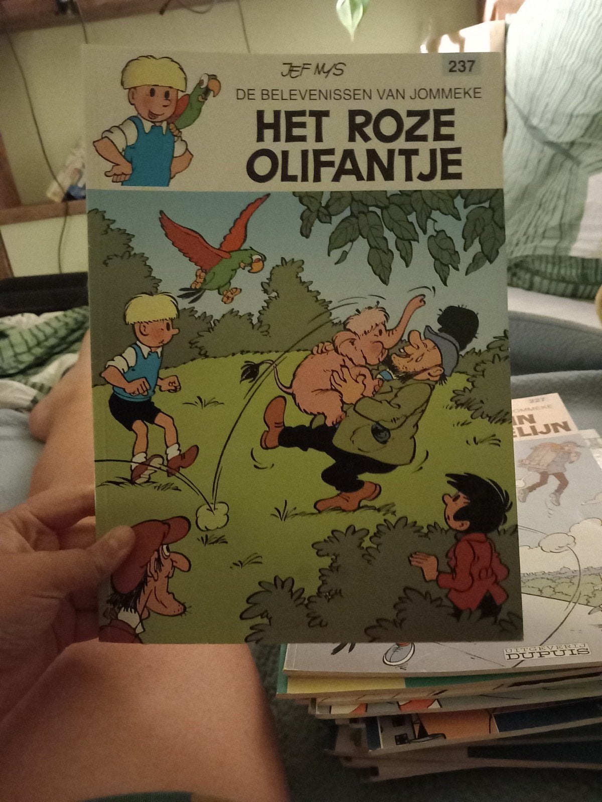 Jef Nys - 237 Het roze olifantje, Ophalen, Jef Nys