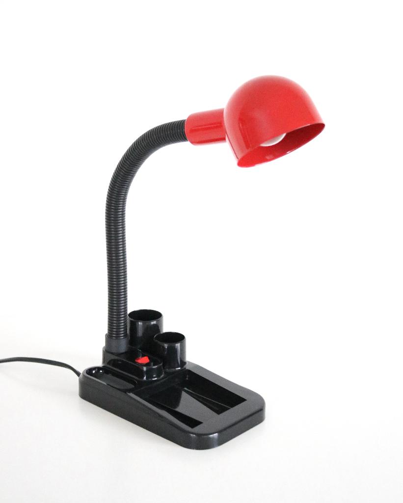 Vintage Bureaulamp - Flexible Desktop LAMP with organizer, Enlèvement ou Envoi, Comme neuf