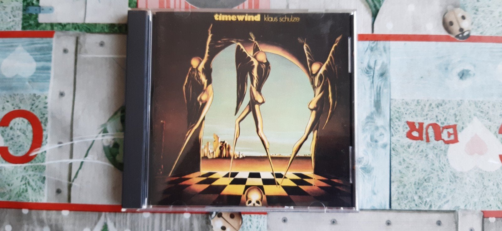 Klaus Schulze: Timewind, Cd's en Dvd's, Gebruikt, Electronic Rock, Ophalen of Verzenden, Album