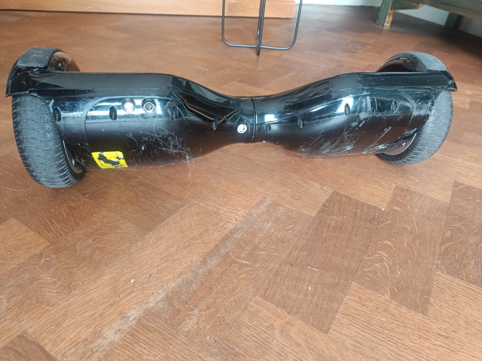 Hoverboard met zitter, Ophalen