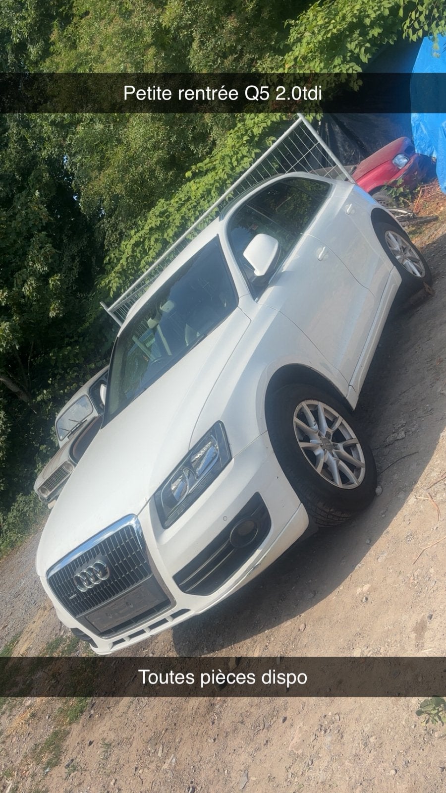 Toutes pieces Q5, Ophalen, Audi
