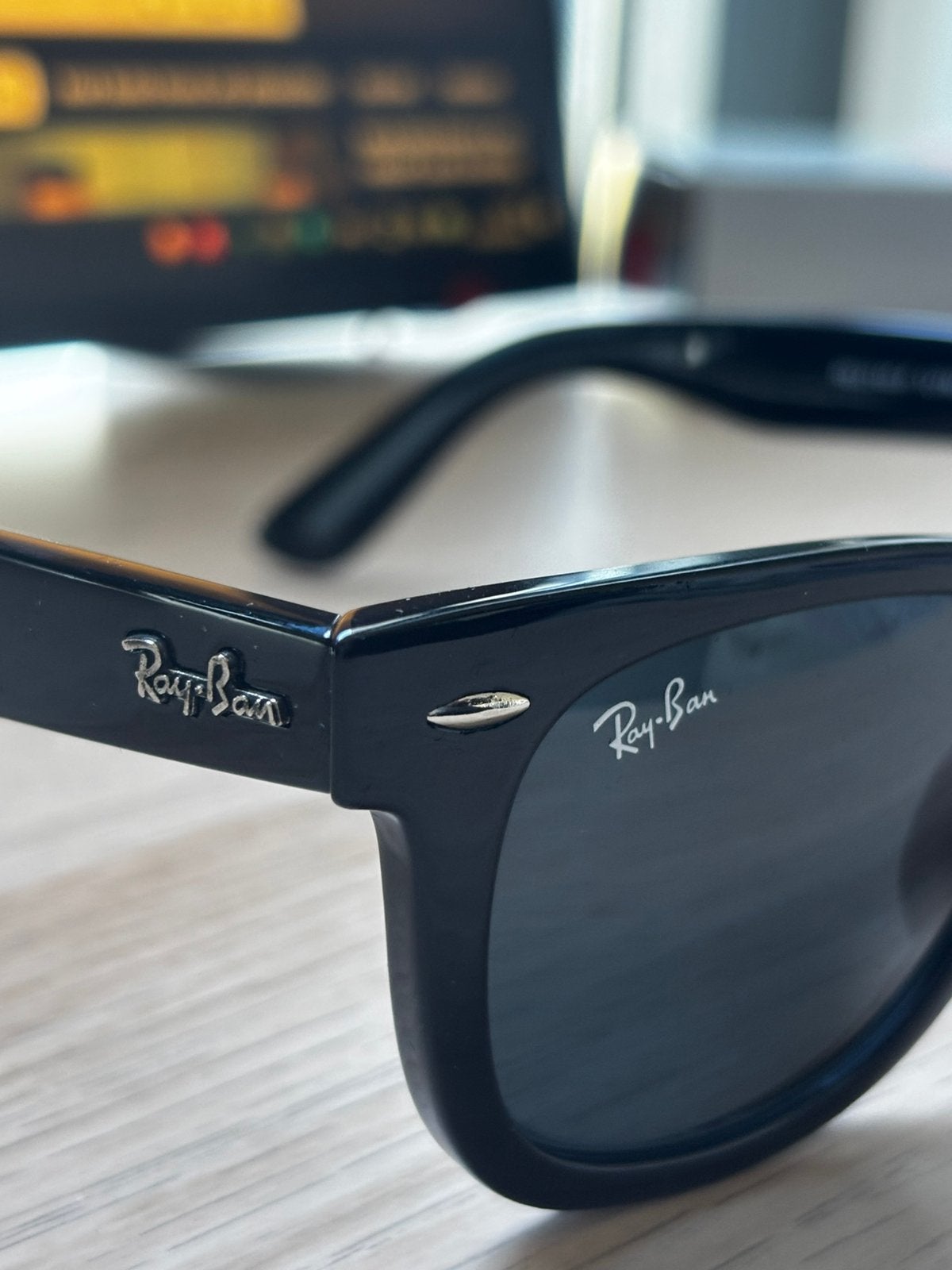 Rayban Wayfarer, Enlèvement ou Envoi, Comme neuf, Ray-Ban, Lunettes de soleil