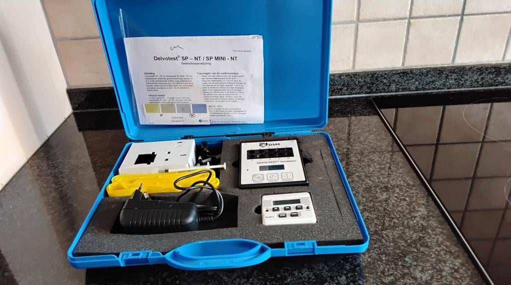 Delvotest incubator