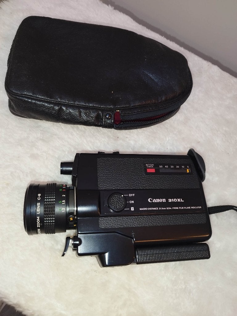 Caméra Super 8 vintage Canon 310XL (Objectif ultra lumineux), Enlèvement ou Envoi, 8 mm, Caméra