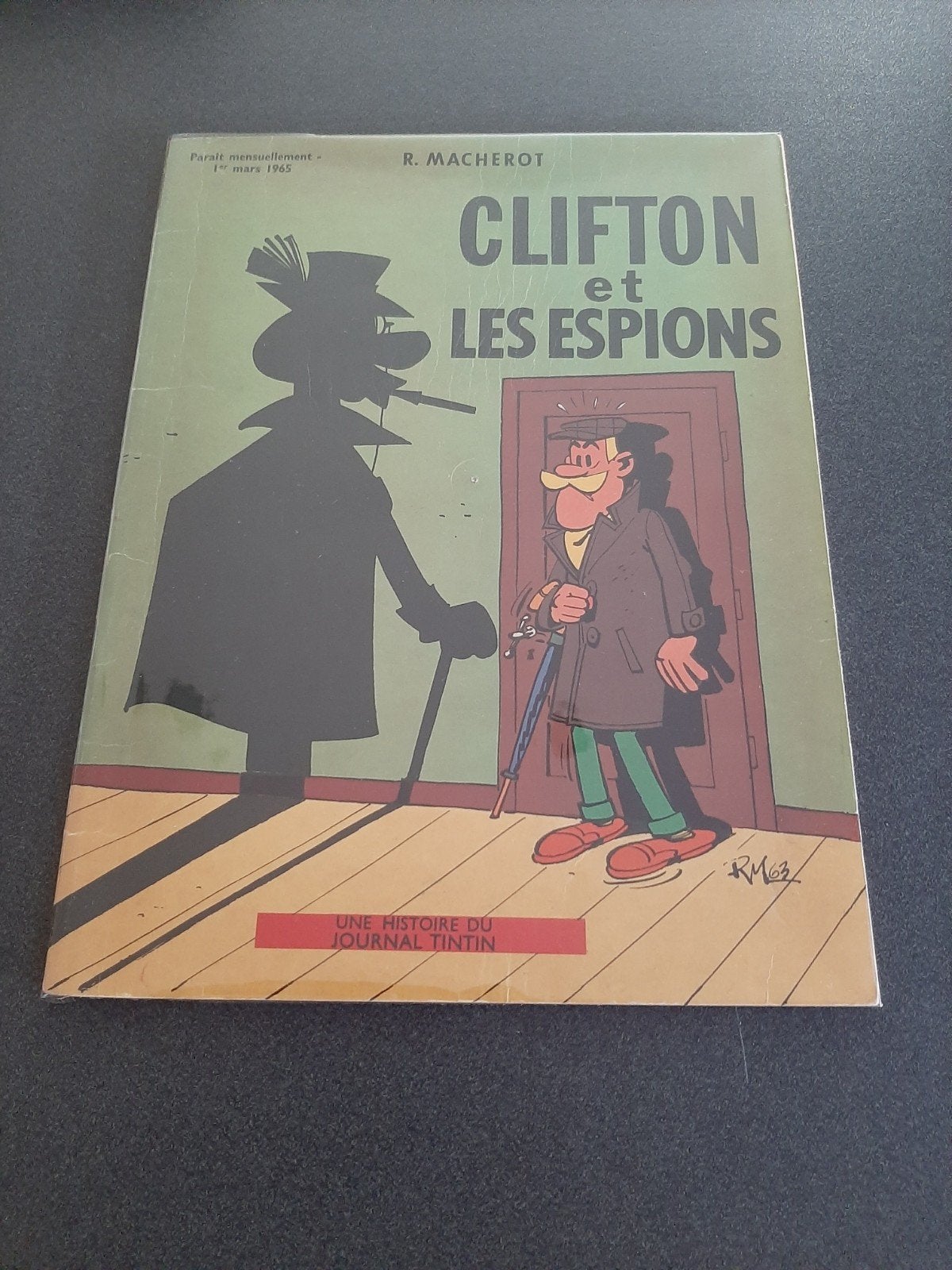 Clifton et les espions EO 1965 TTBE, Enlèvement ou Envoi