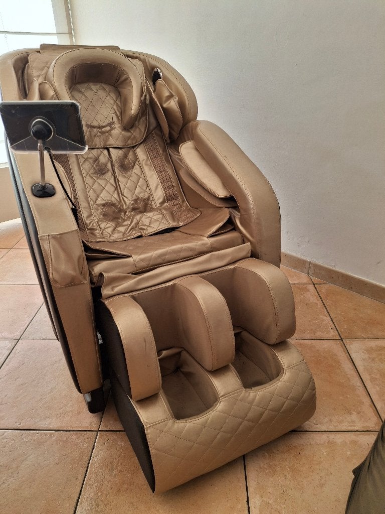 massage zetel, Ophalen