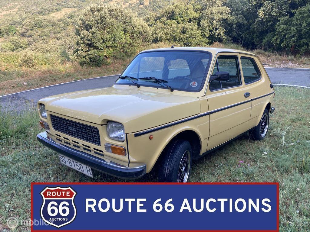 SEAT 127 LS | 1976 | Route 66 Auctions, Autos, Achat, Entreprise, Boîte manuelle, Autre carrosserie