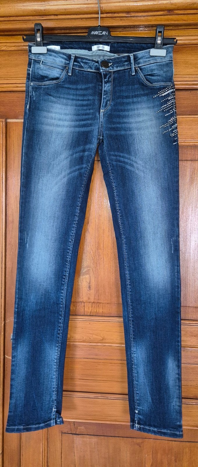 Kocca jeans met strass slim fit nieuw maat 27, Ophalen of Verzenden
