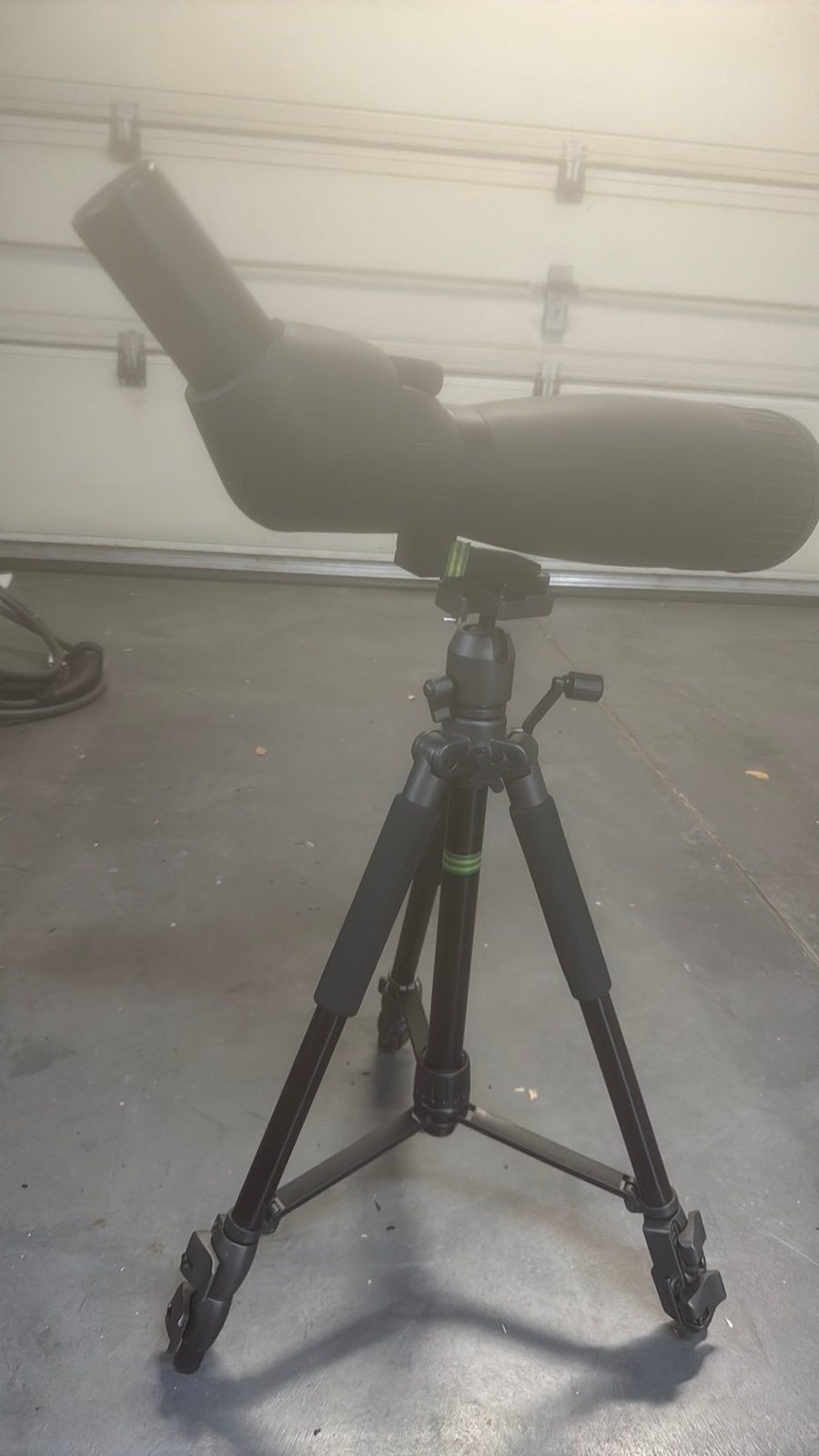 Spotting scope, Ophalen, Gebruikt, 80 tot 200 mm, Met statief
