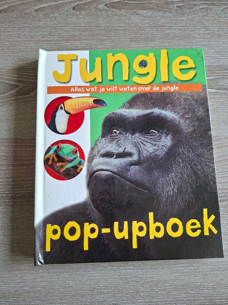 Jungle (boek met flappen), Ophalen of Verzenden, Zo goed als nieuw, Non-fictie
