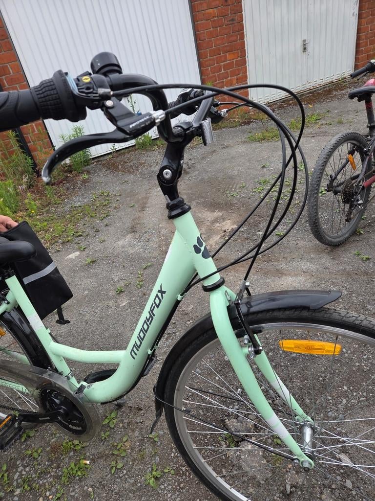 Groene moederfiets dames fiets, Versnellingen, Zo goed als nieuw, 0 zitjes, 50 tot 53 cm