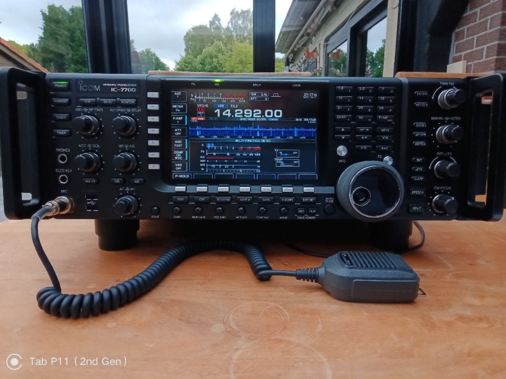 ICOM IC-7700 TE KOOP, Telecommunicatie, Ophalen, Zo goed als nieuw, Zender en Ontvanger
