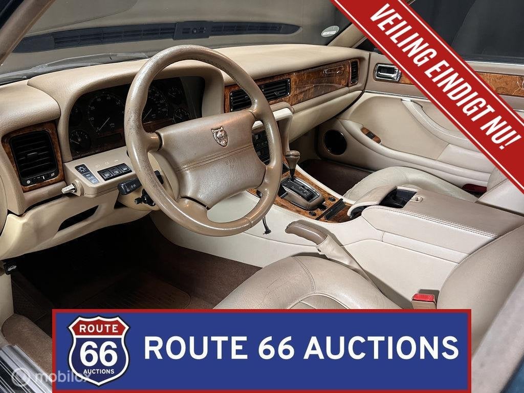 Jaguar XJ6 | 1995 | Route 66 Auctions, Zwart, Bedrijf, Handgeschakeld, Overige carrosserie