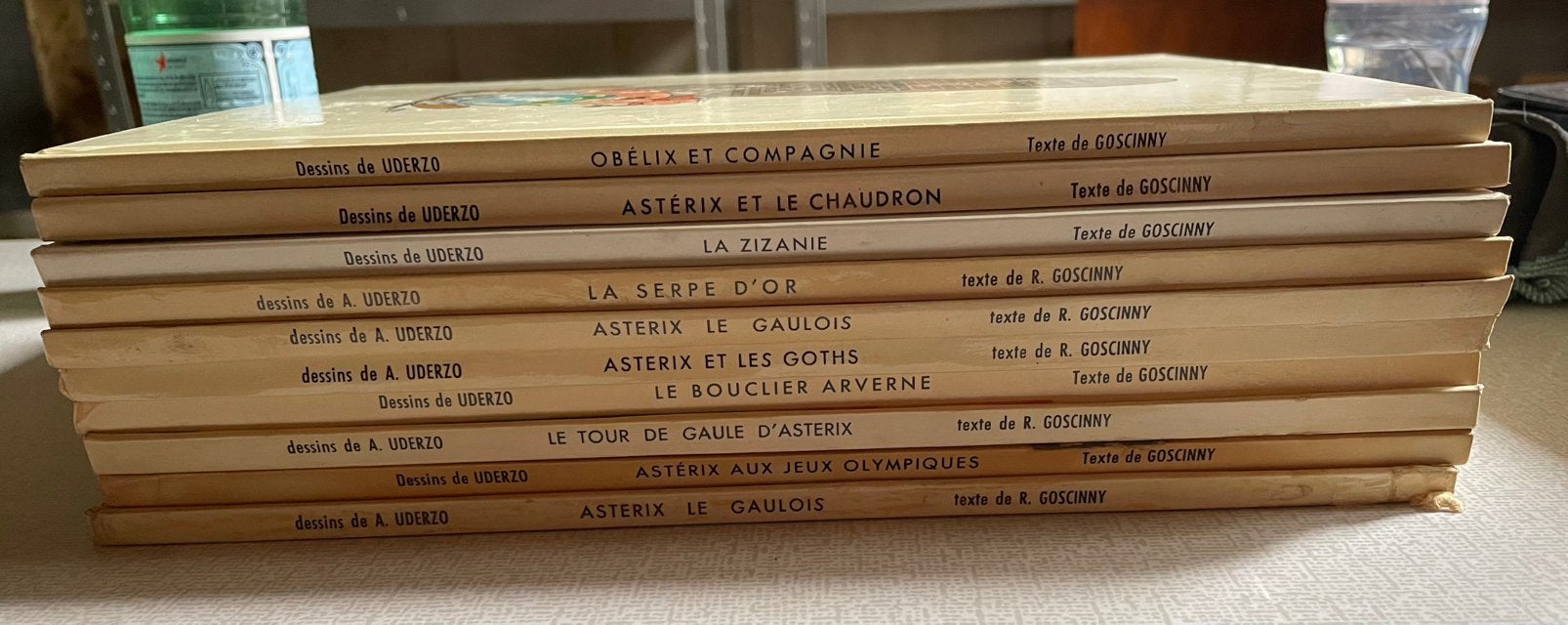 Lot de 10 bandes dessinées Astérix le Gaulois, Livres, Plusieurs BD, Enlèvement, Utilisé