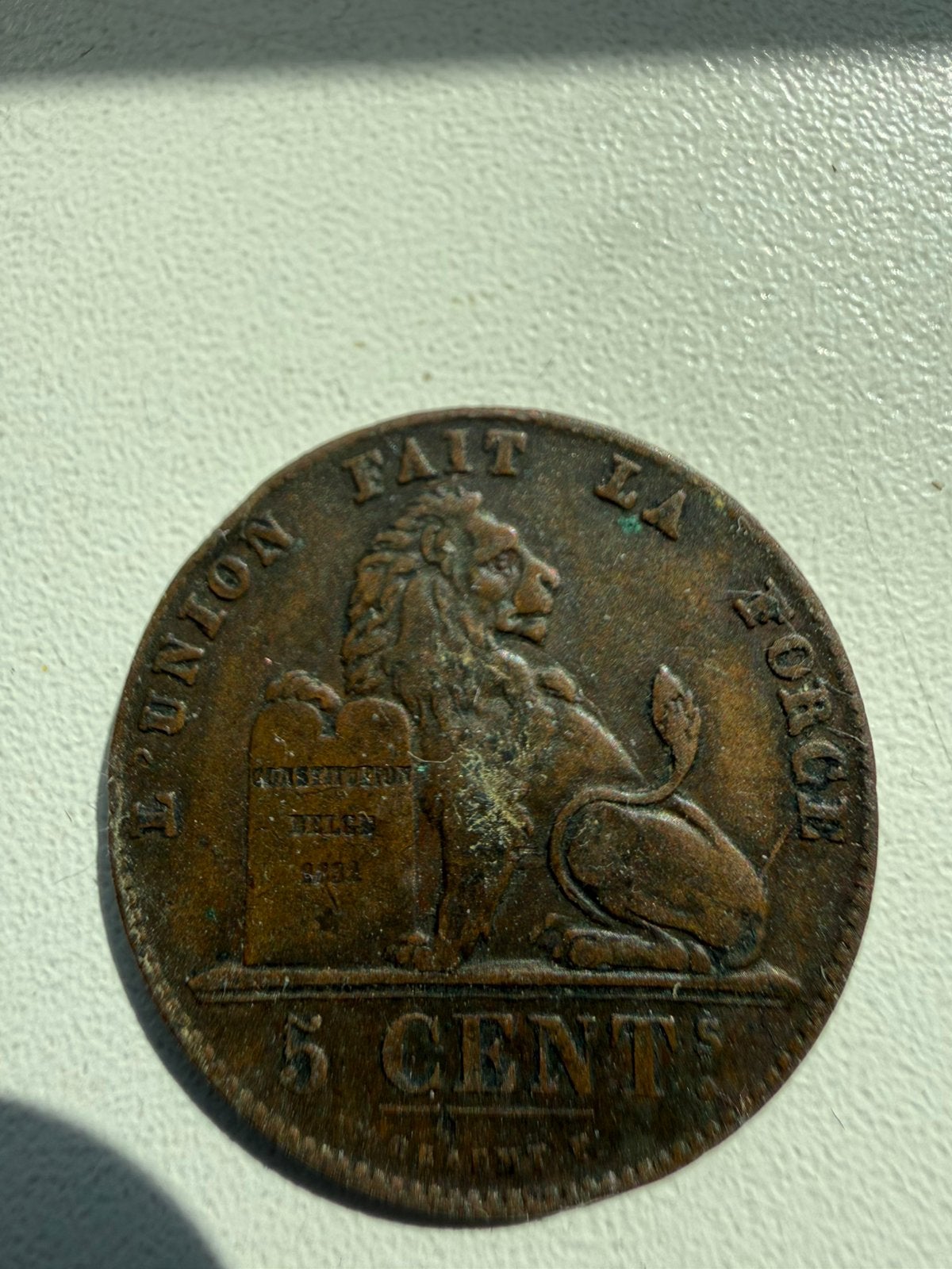 Belgie, Postzegels en Munten, Ophalen of Verzenden, België, Losse munt