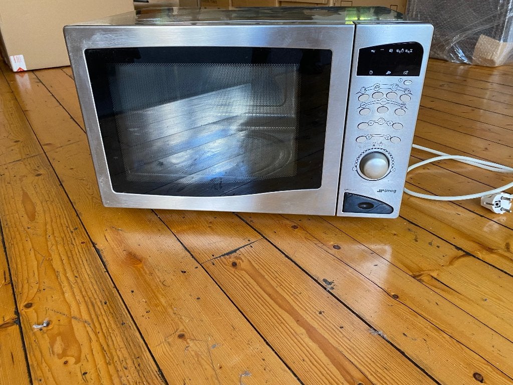microgolf SMEG, Elektronische apparatuur, Microgolfovens, Ophalen, Gebruikt, Microgolfoven, 45 tot 60 cm