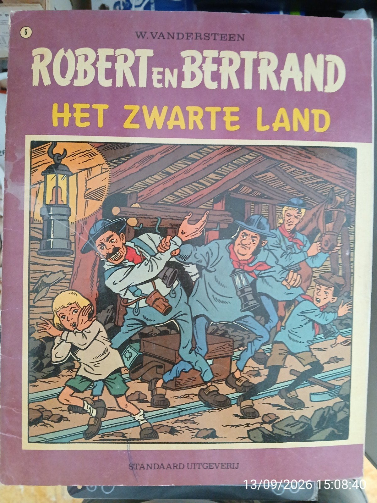 Robert et Bertrand n 6 La Terre noire., Enlèvement ou Envoi