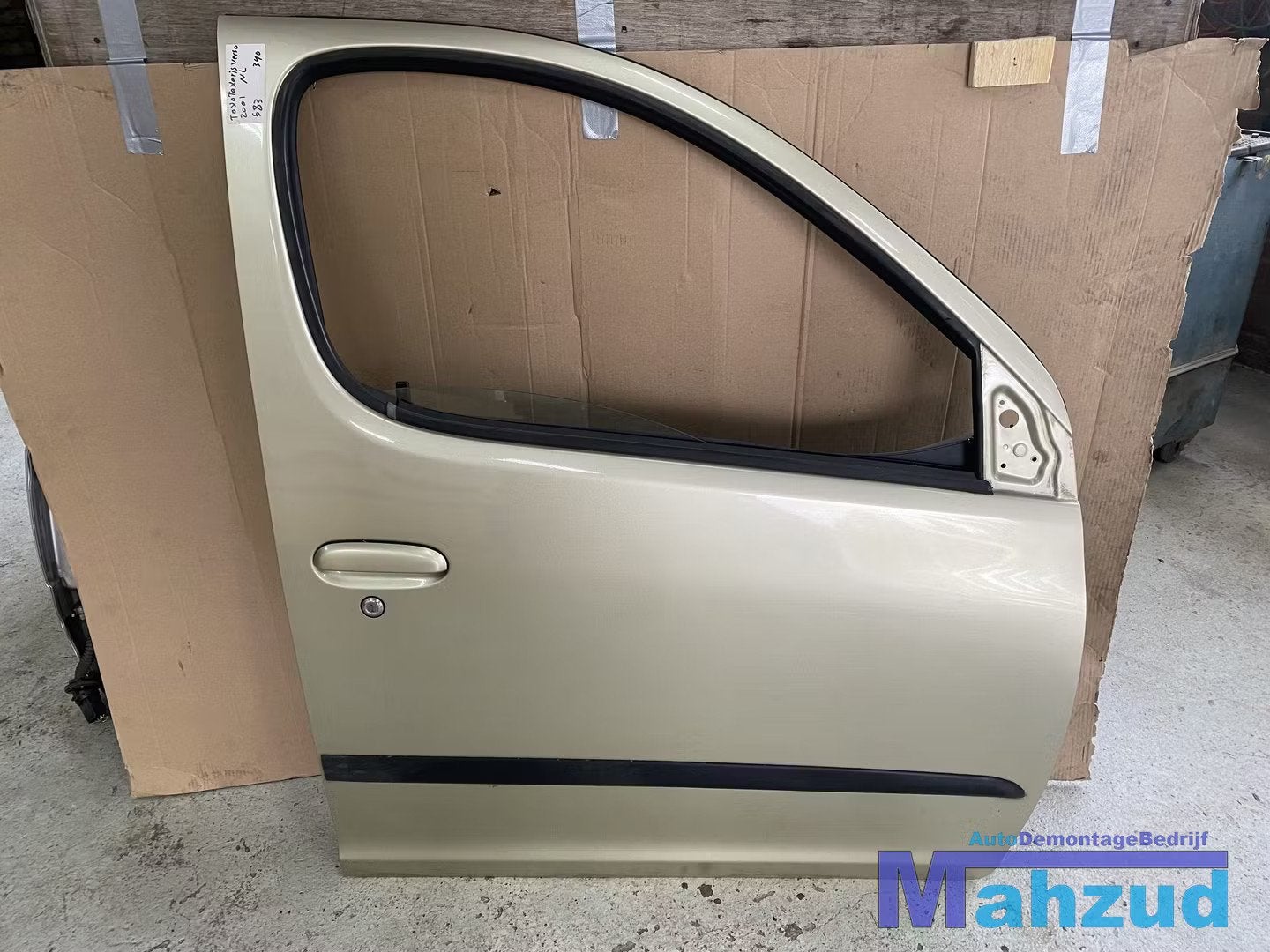 TOYOTA YARIS VERSO Beige 583 Rechts Voor deur portier 99-05, Auto-onderdelen, Info@toyota.co.jp, Gebruikt, Deur, Toyota Motor Corporation