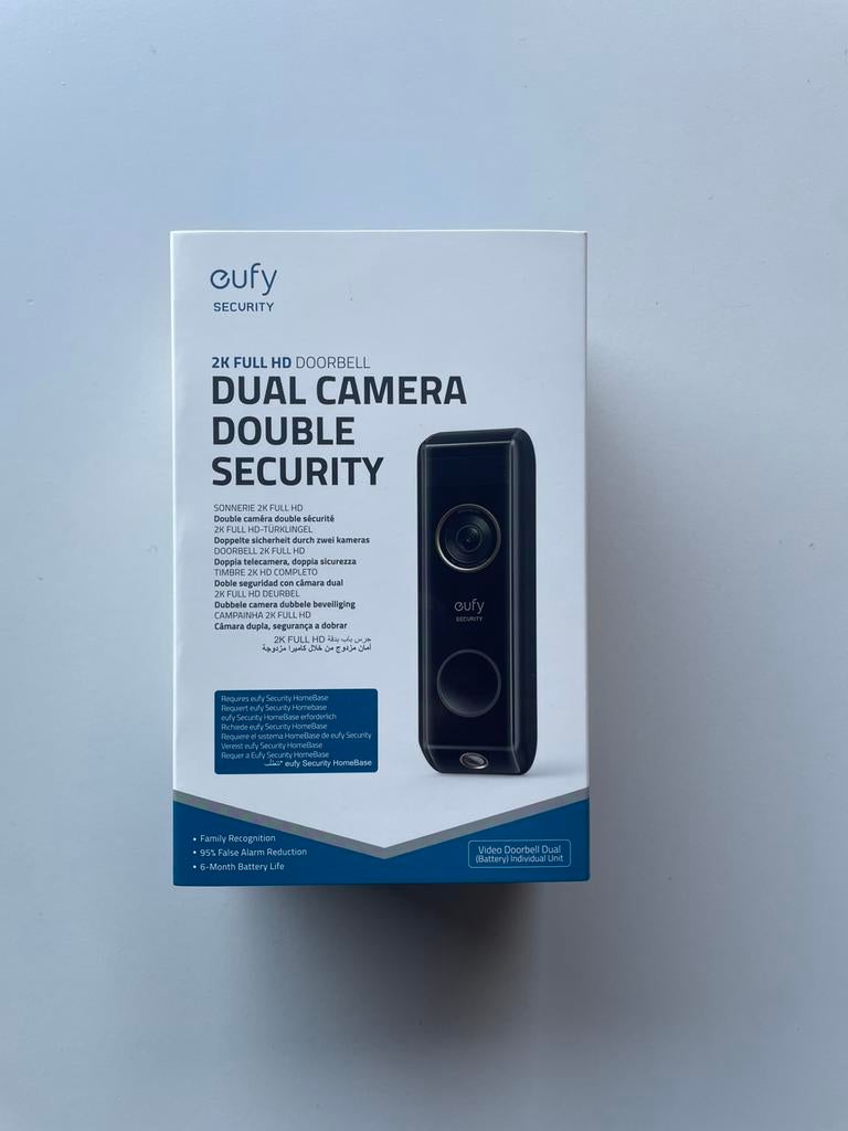 Eufy deurbel s330 dual pro, Ophalen, Zo goed als nieuw