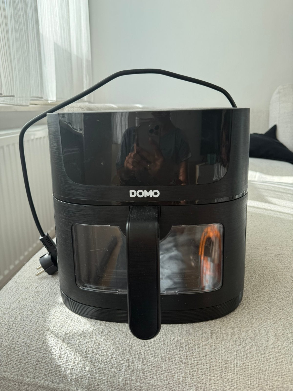 Domo airfryer, Elektronische apparatuur, Ophalen, Zo goed als nieuw, Airfryer