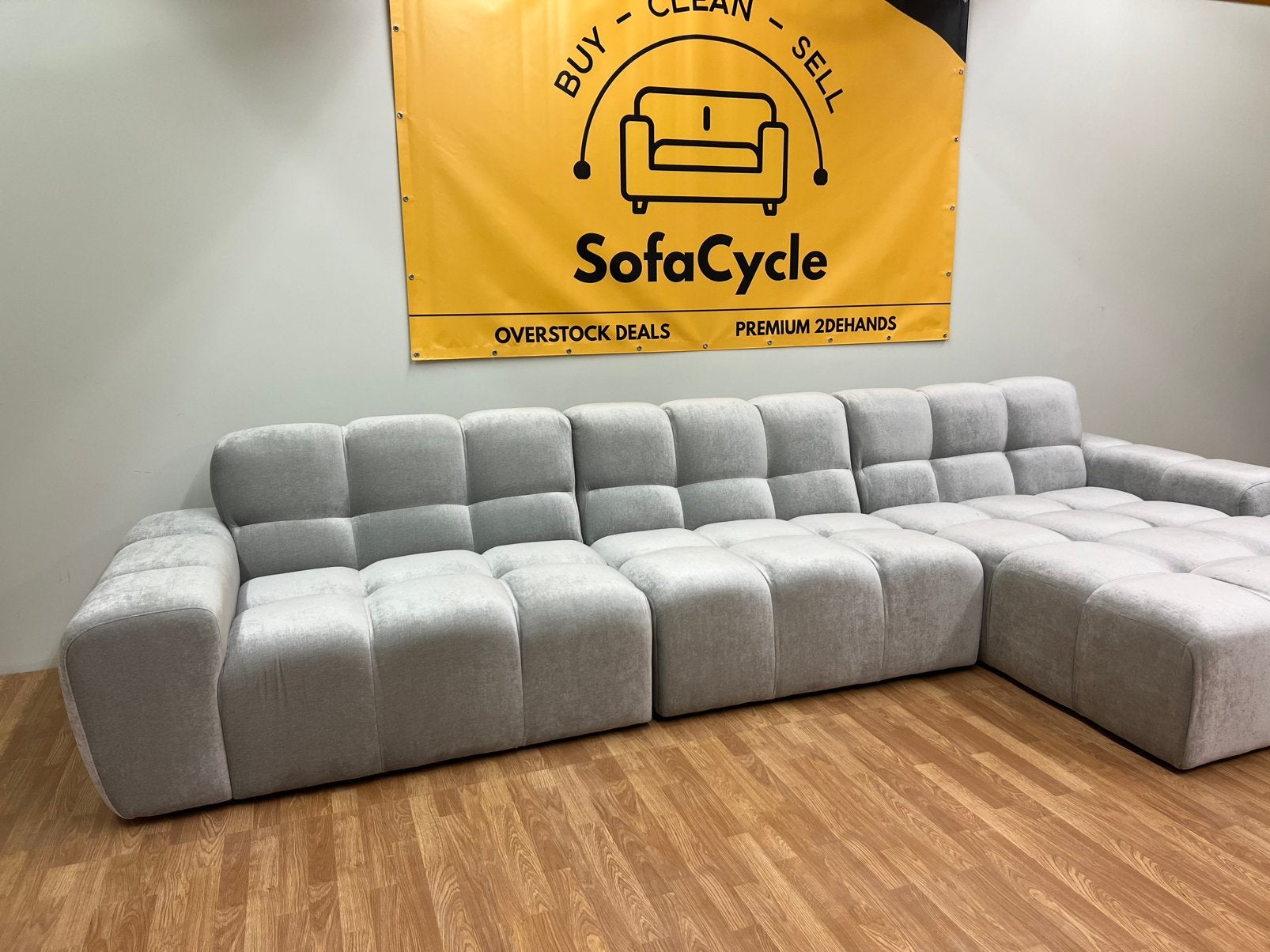 Nieuwe (overstock) Hoekzetel van Goossens / SofaCycle, Ophalen of Verzenden, SofaCycle, Info@sofacycle.be