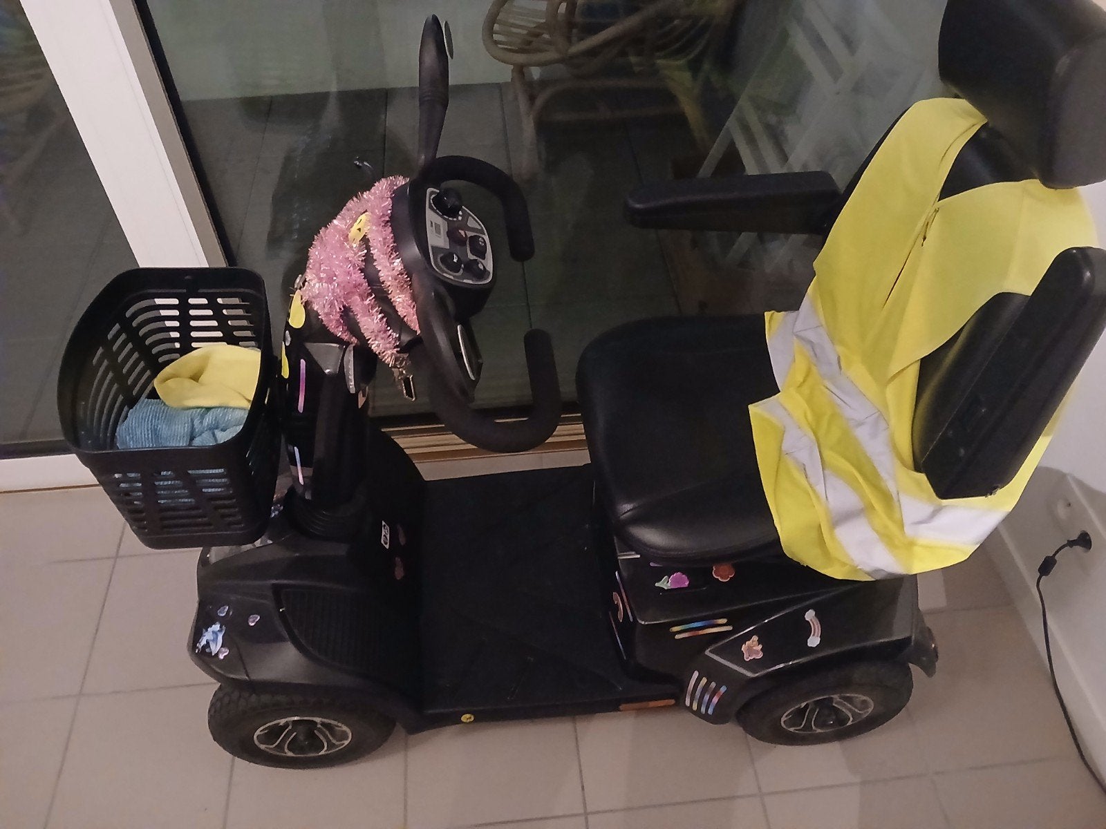 scootmobiel, Enlèvement, Utilisé, Fauteuil roulant manuel
