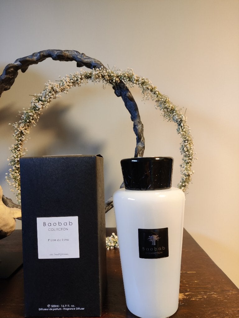 Diffuser Baobab collection Les Prestigieuses, Enlèvement ou Envoi, Comme neuf, Verre, Blanc