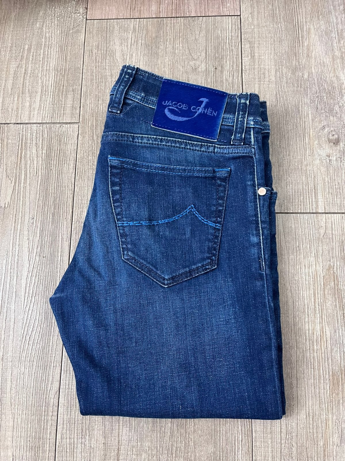 Jacob Cohen jeans size 30 type J622 comf originele lengte, Enlèvement ou Envoi, Comme neuf, Bleu, W32 (confection 46) ou plus petit