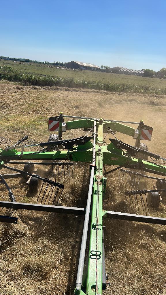 Dubbele hark, Ophalen, Akkerbouw