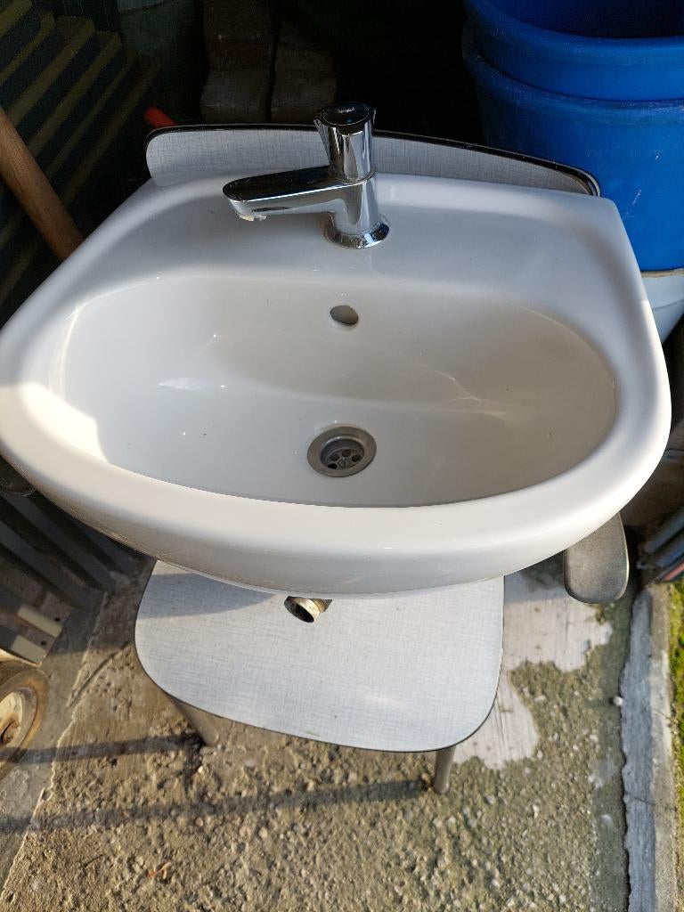 wc wasbak, Ophalen, Gebruikt, Steen, Wastafel