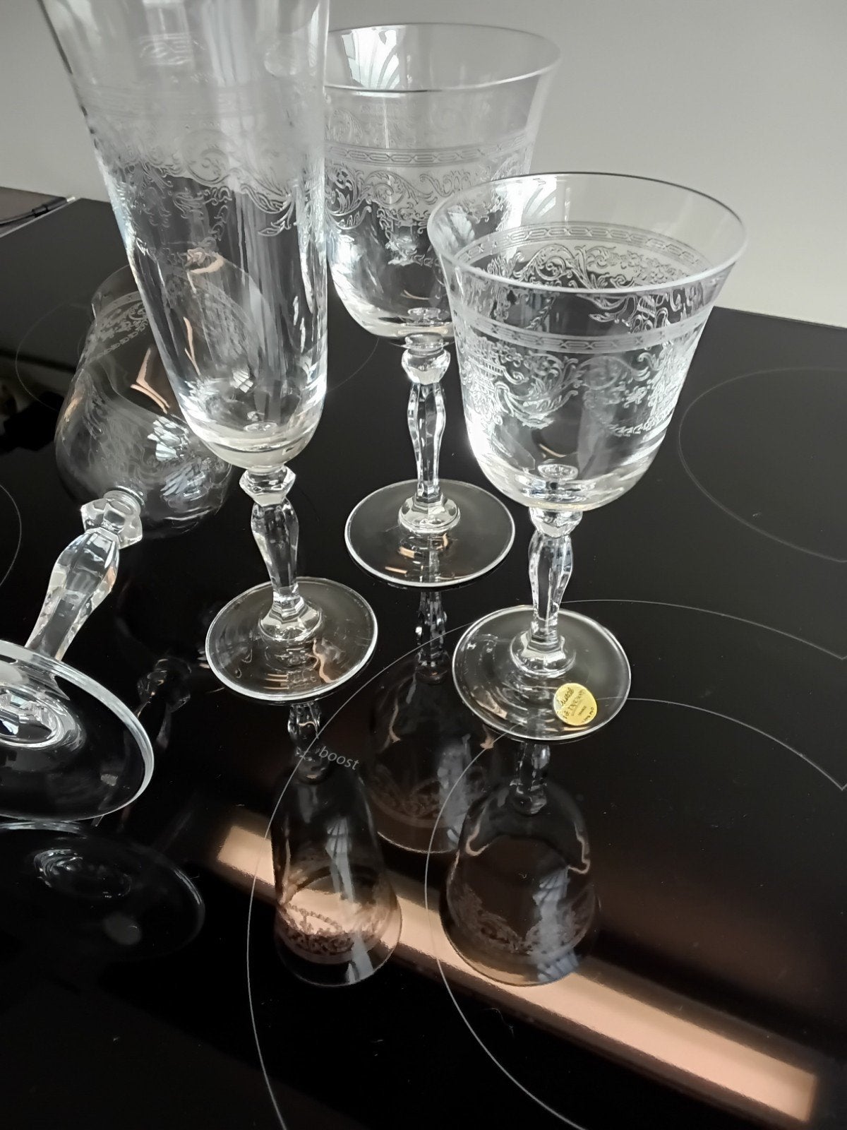 40 delig Cristal darques Durand glazenservies regio AALST, Antiek en Kunst, Ophalen