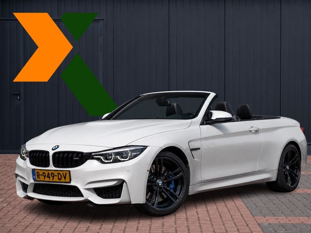 BMW M4 4 Serie Cabrio | M-Performance uitlaat | H&K Surround, Auto's, BMW, Automaat, Cabriolet, Wit, 4 Reeks