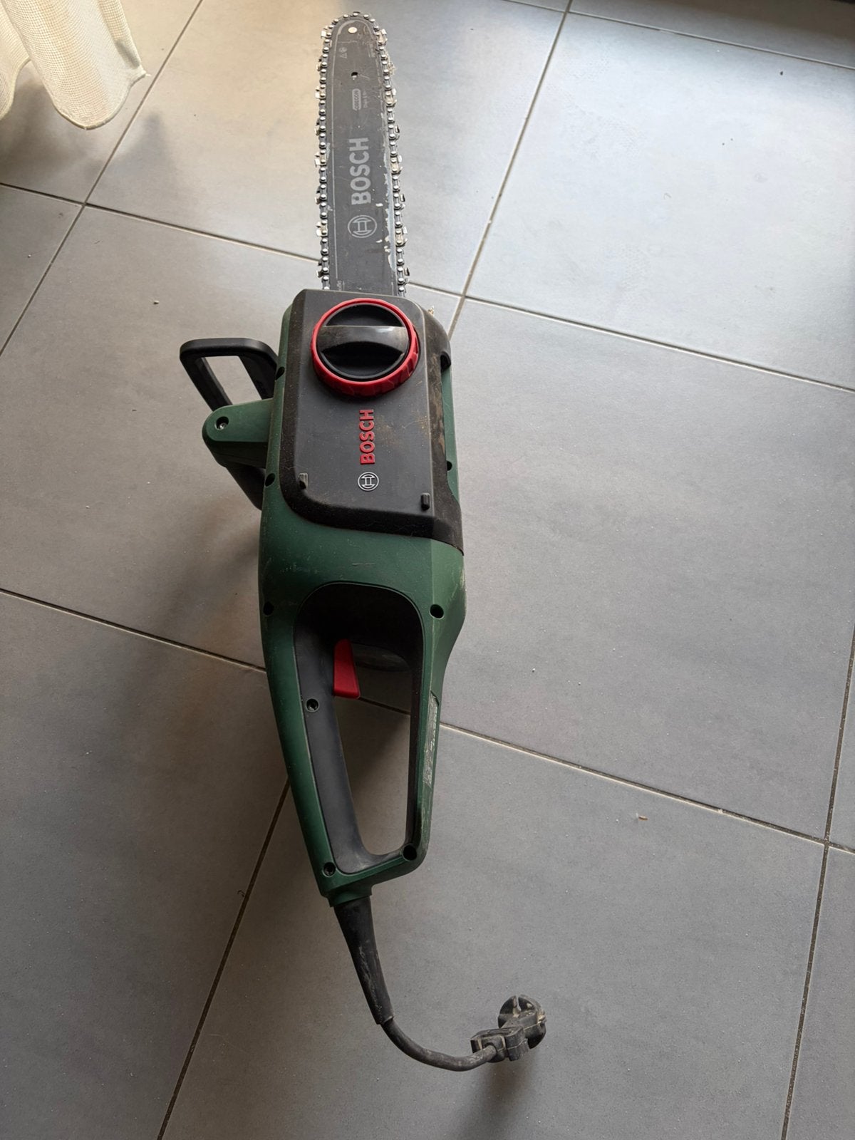 Bosch UniversalChain 35 kettingzaag 1800W 350mm, Doe-het-zelf en Bouw, Ophalen of Verzenden, Zo goed als nieuw, Kettingzaag