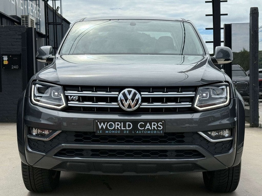 Volkswagen Amarok 3.0 V6 TDi 4MOTION HIGHLINE TVAC*BTWIN - L, Cuir, Argent ou Gris, Alarme, 6 cylindres