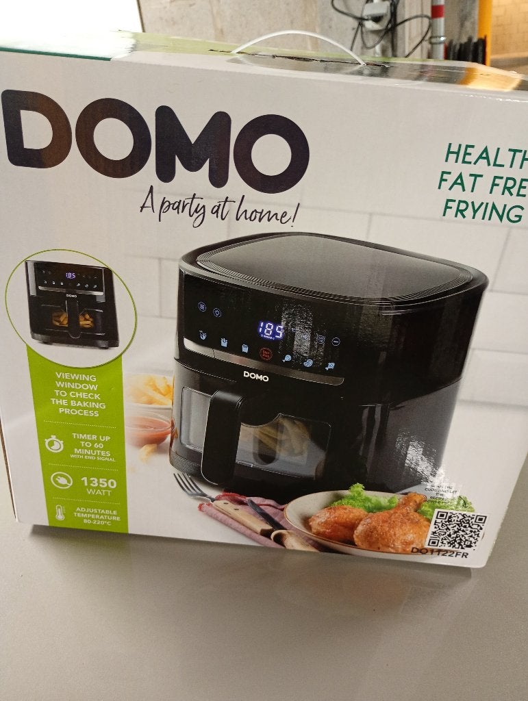 Domo elektro airfryer NIEUW, Elektronische apparatuur, Ophalen, Nieuw, Airfryer