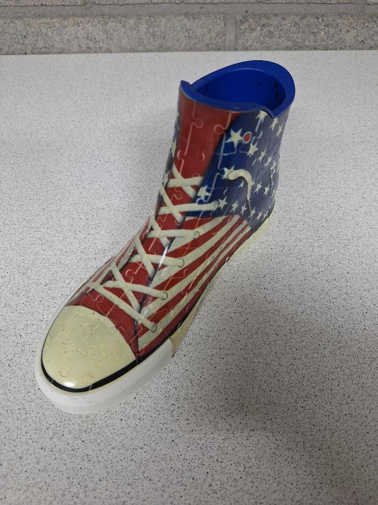 Puzzel 3D Sneaker, Ophalen of Verzenden, Meer dan 50 stukjes, Gebruikt