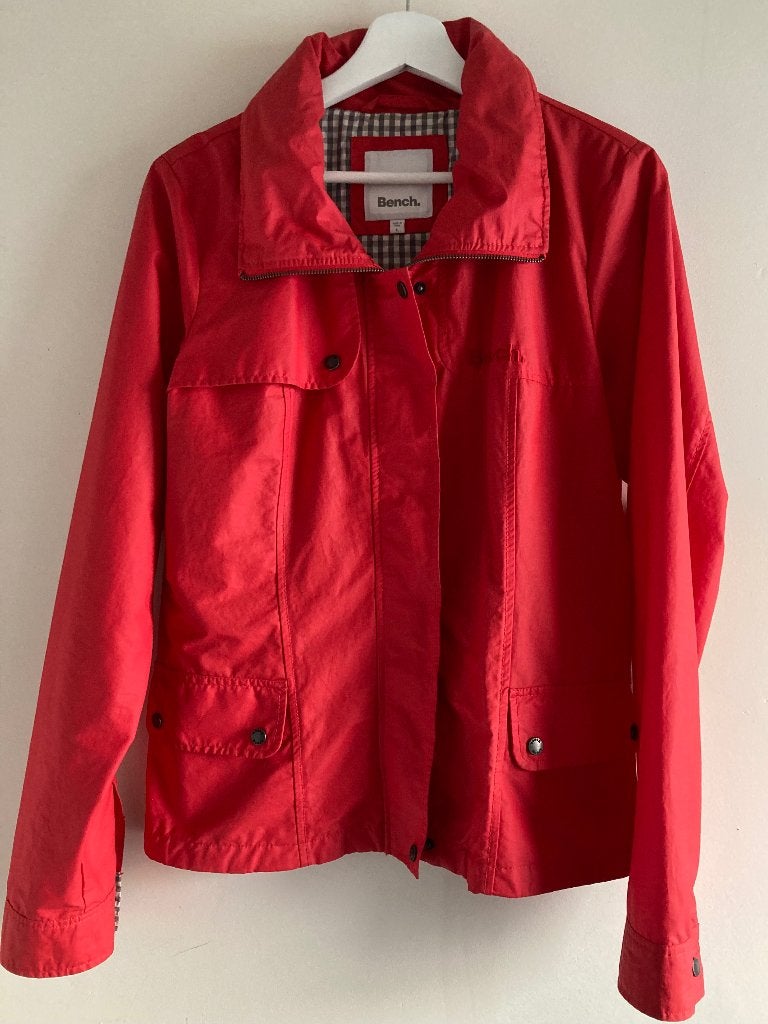 Veste rouge « Bench » pour femme - grande - ZGAN, Enlèvement ou Envoi, Bench, Comme neuf, Taille 42/44 (L)