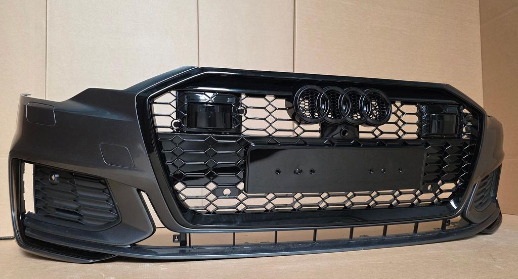 VOORBUMPER AUDI A6 C8 S-LINE 6xPDC KLS ORIGINEEL BUMPER 4K0, -, Origine de la pièce connue, Audi, Utilisé