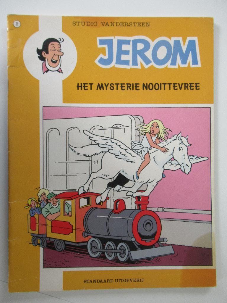 jerom...nr.21...het mysterie nooittevree...........1st, Ophalen of Verzenden, Gelezen