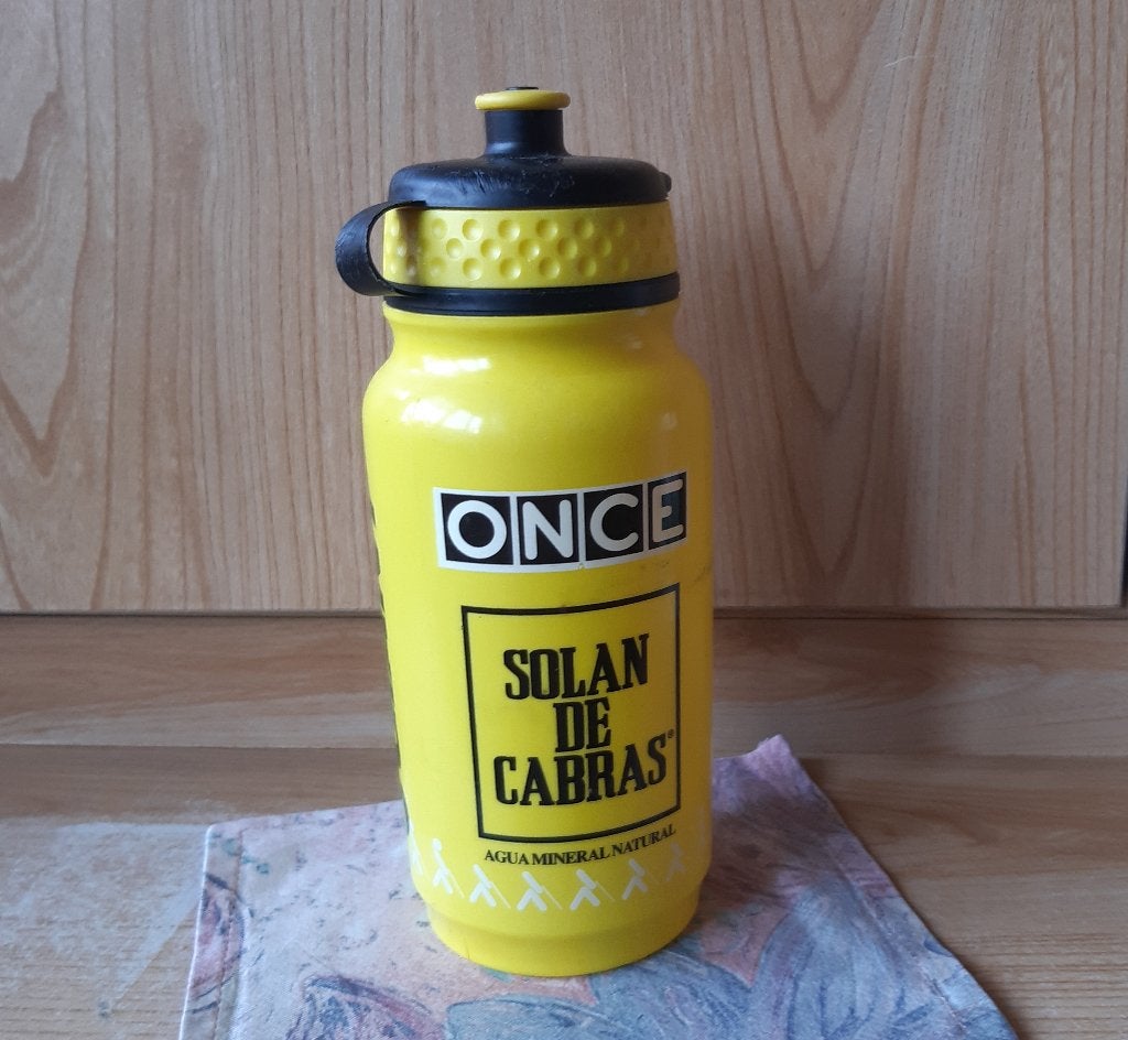 WIELRENNEN CYCLISME DRINKBUS BIDON TEAM ONCE, Ophalen of Verzenden