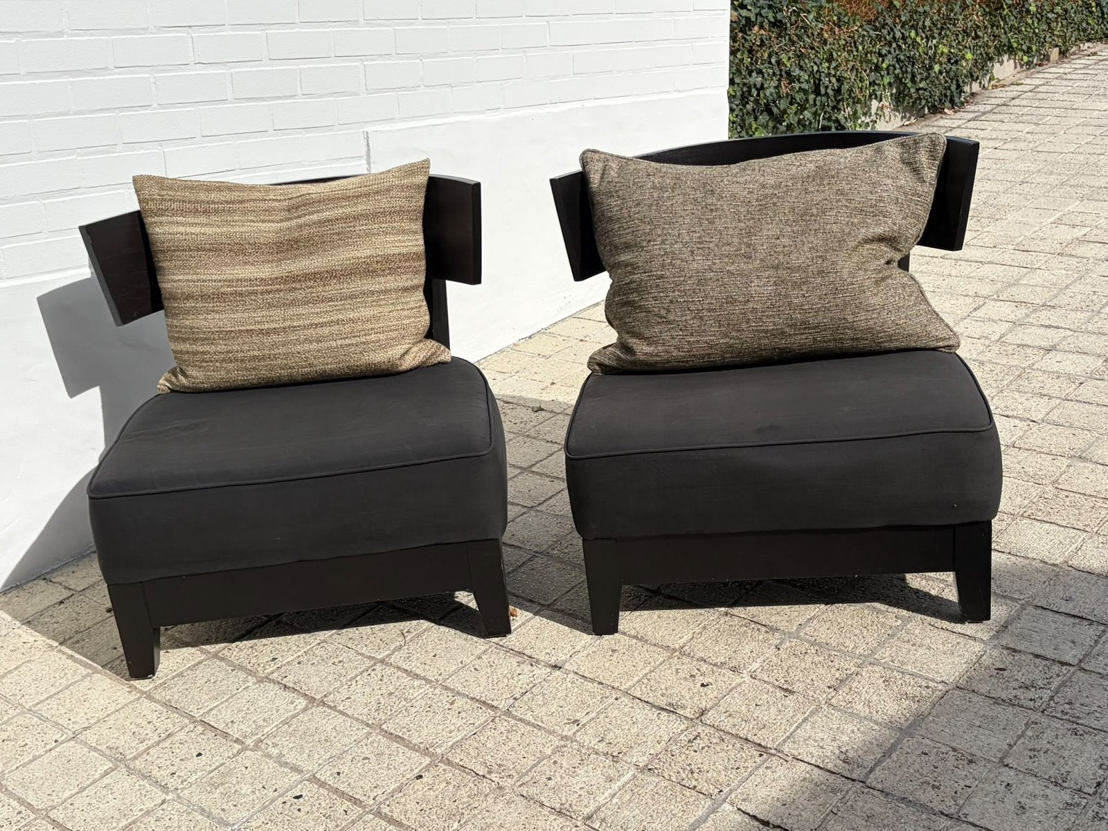 Fauteuils, Huis en Inrichting, Ophalen, Gebruikt, Minder dan 75 cm, Kunststof