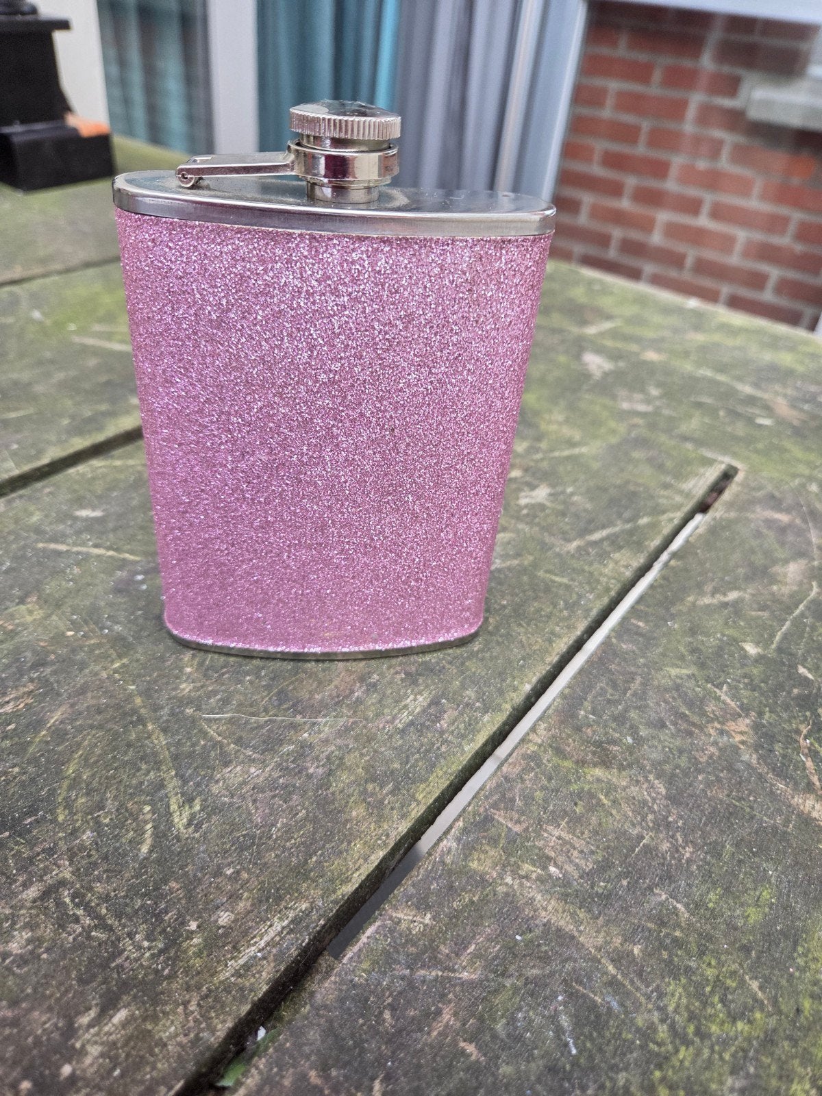 Heupfles., Antiek en Kunst, Ophalen of Verzenden
